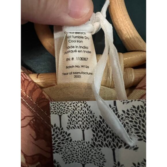 NWT Kate Quinn Retro Floral Short Sleeve Twirl Dress Bamboo 9/10 - Picture 4 of 5